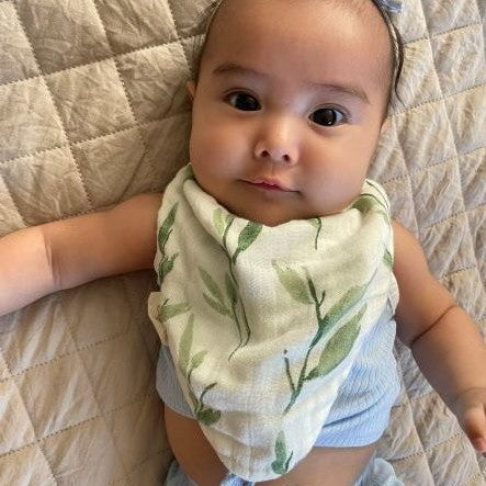 Muslin Bandana Bib Set 3pk - Parker
