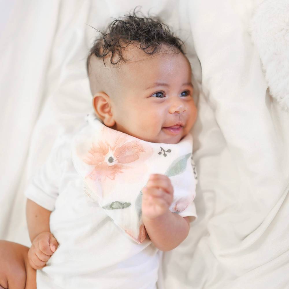 Muslin Bandana Bib Set 3pk - Parker