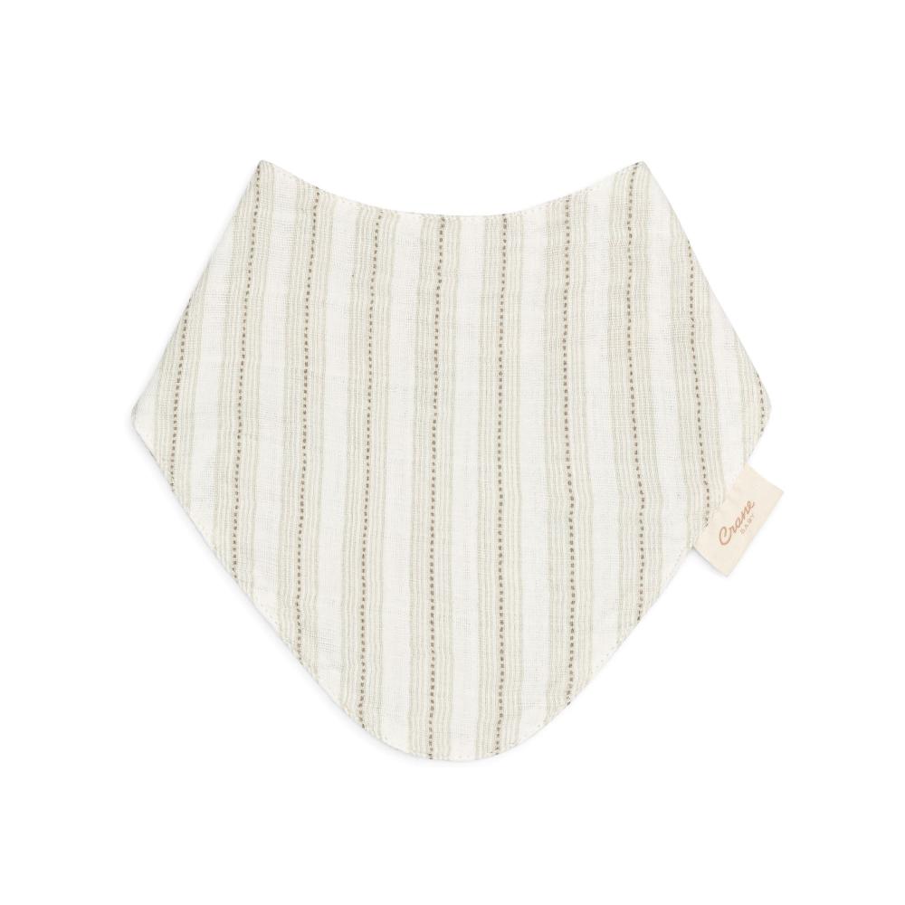 Organic Muslin Bandana Bib Set 3pk - Avery Bunny