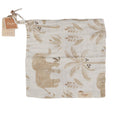 Muslin Security Blanket - Kendi Animal on a white background