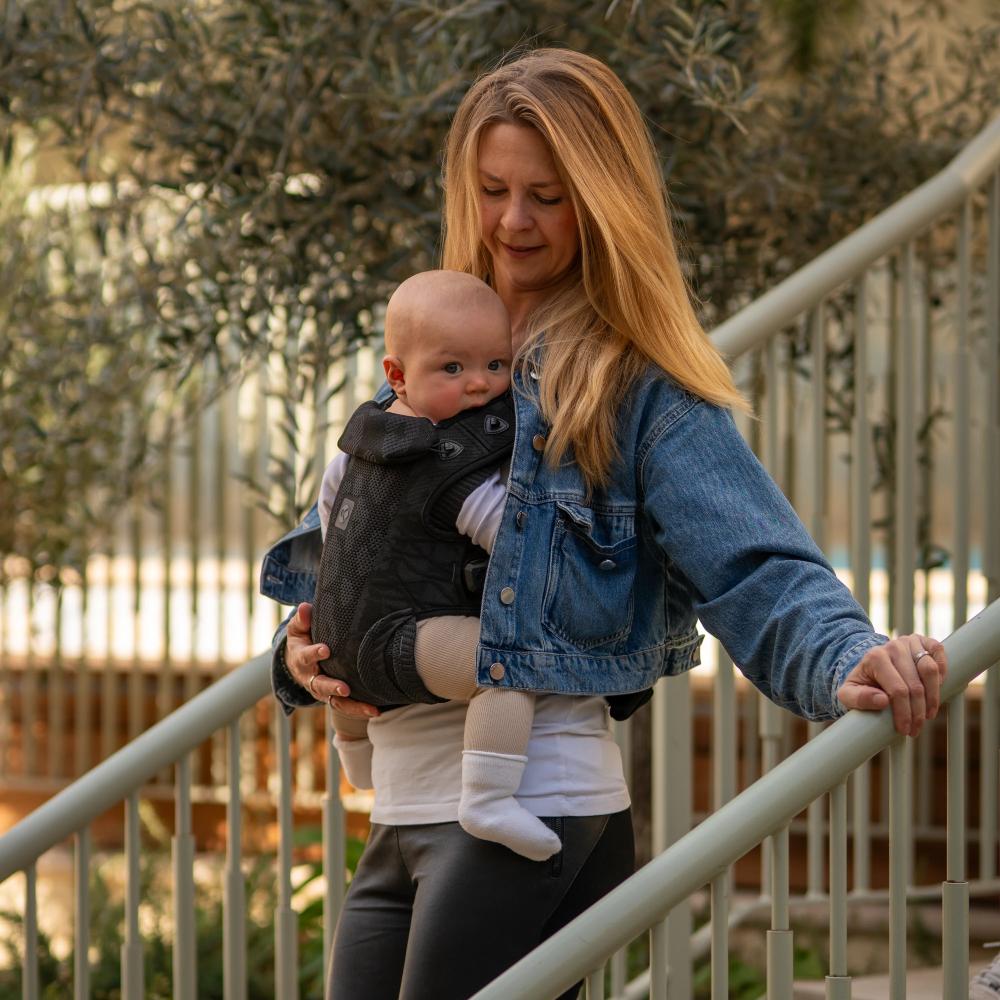 Multi-Position Core Baby Carrier - Black Leopard