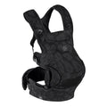 Black Carifit baby carrier designed for exercize, walking and lumber support on a white background