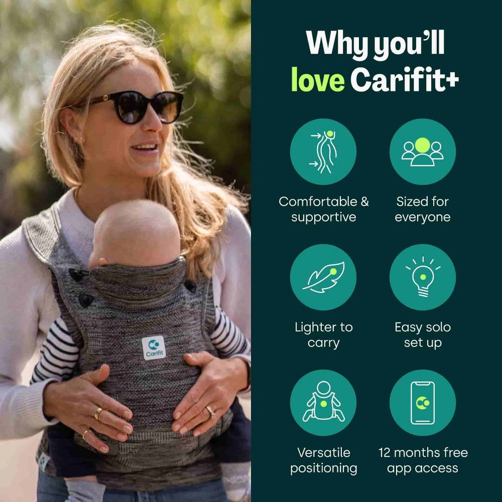 Multi-Position Baby Carrier - Cool Grey