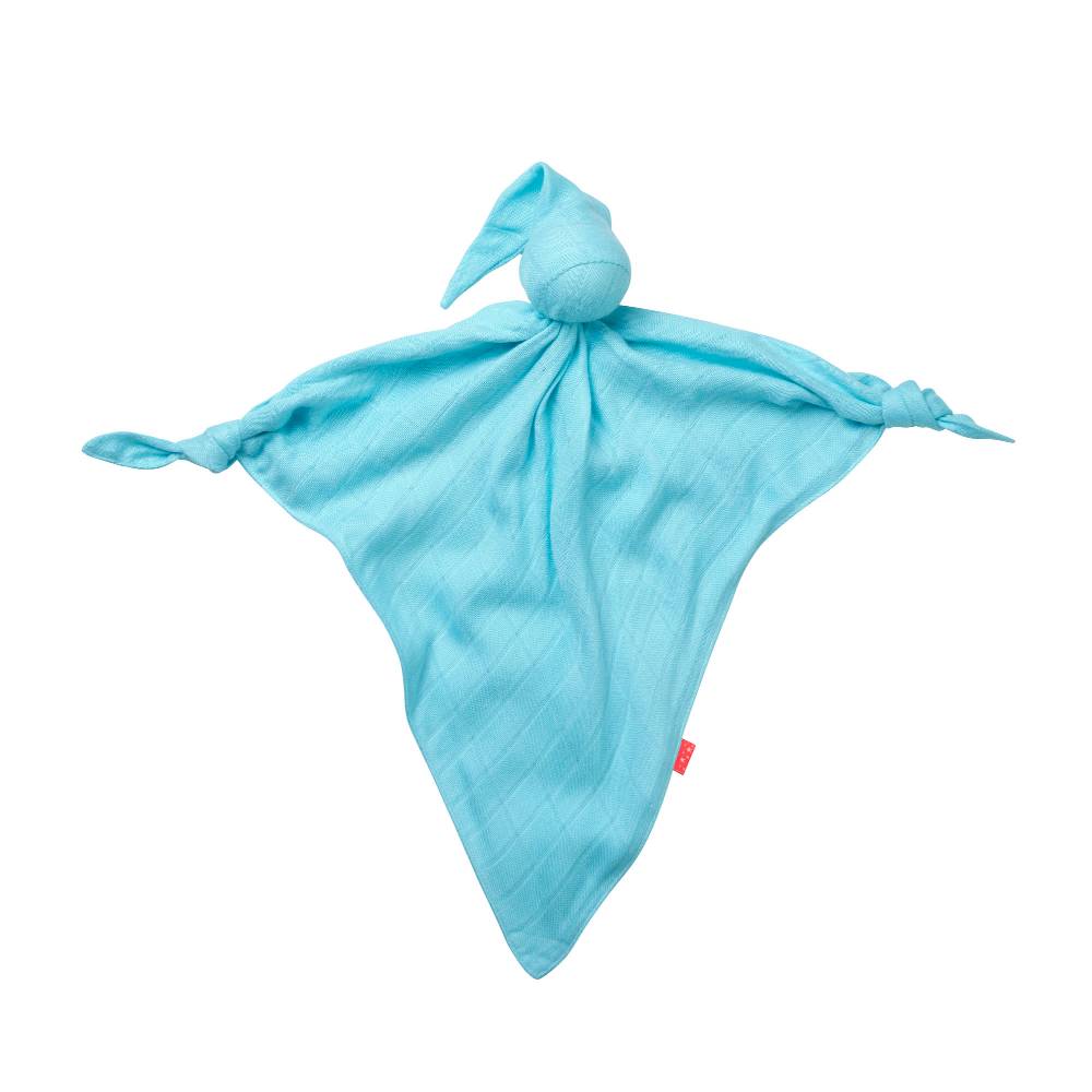 Spearmint muslin Mussi Cuski Comforter on a white background