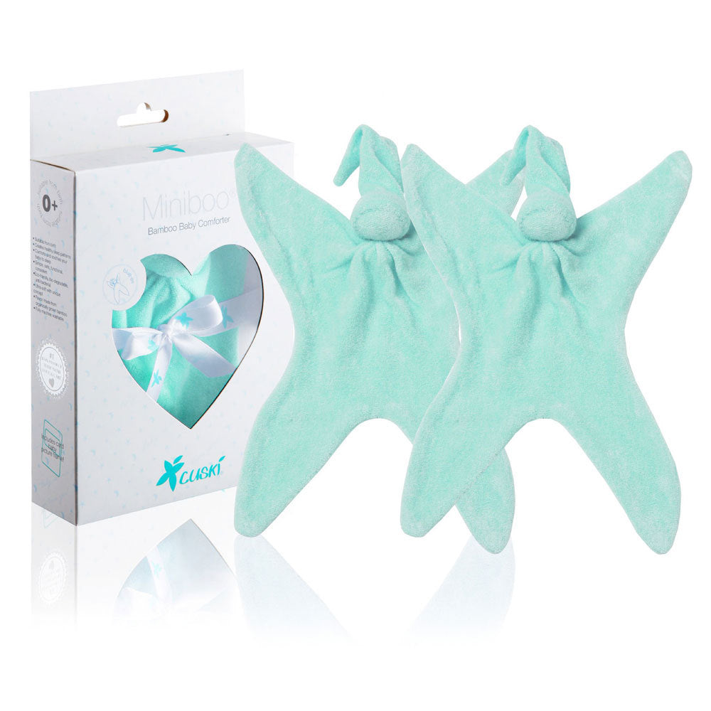 Miniboo Baby Comforter Twin - Minty