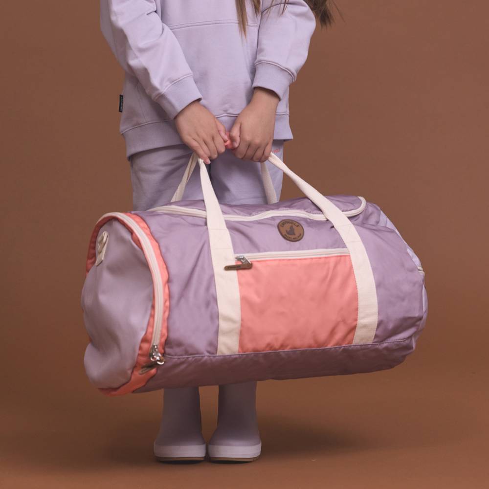 Packable Duffel Bag - Heather Colourblock