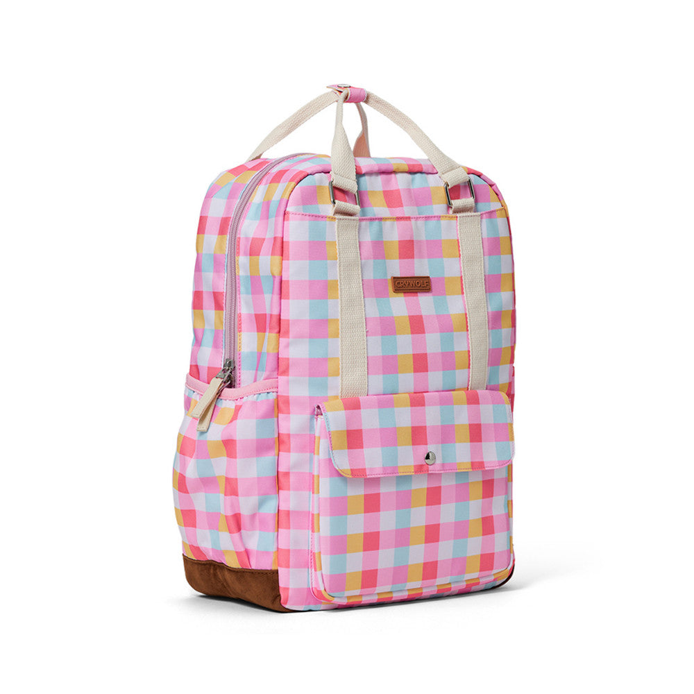 Knapsack Bag - Pop Gingham
