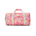 Crywolf Duffel Bag Hibiscus Daze on a white background. 