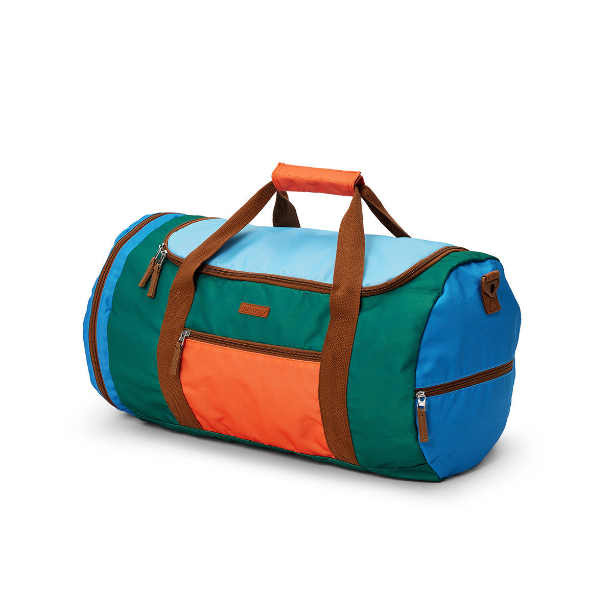 Packable Duffel Bag - Seaside Colourblock