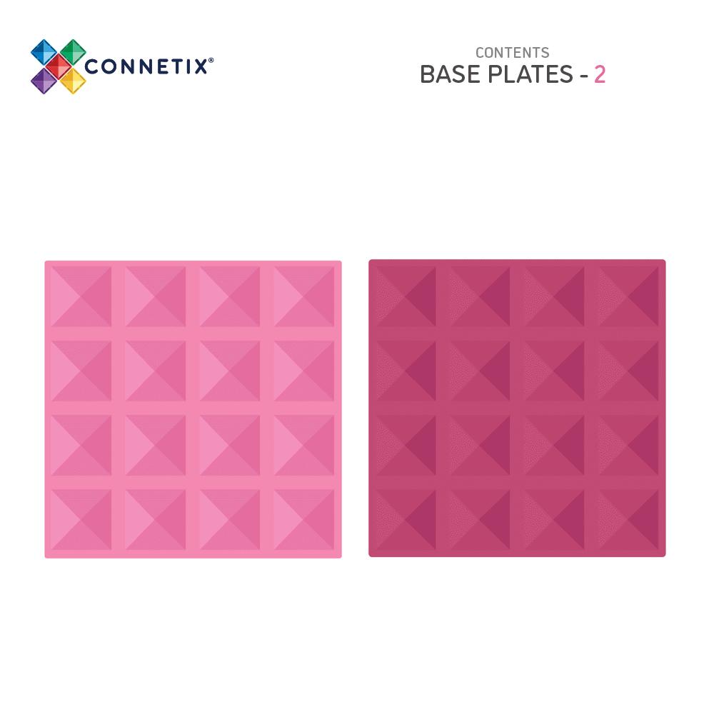Pastel Pink & Berry Base Plate - 2 piece