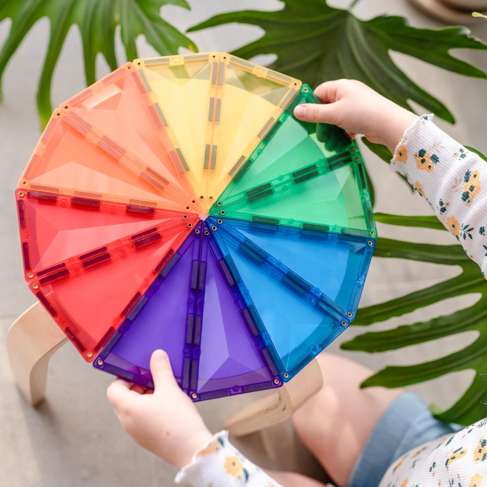 Rainbow Geometry Pack - 30 piece