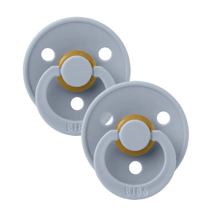 Grey latex pacifier two pack