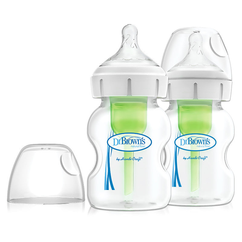 Options+ Baby Bottle - Wide Neck 2pk