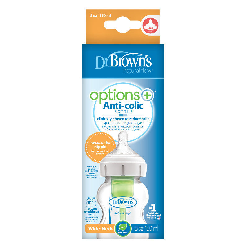 Options+ Baby Bottle - Wide Neck