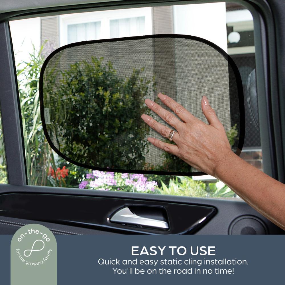 Insta-Cling Car Shades 2pk
