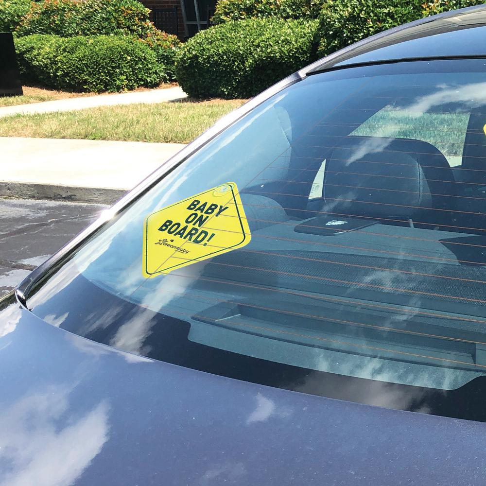 Baby On Board Sign - Yellow