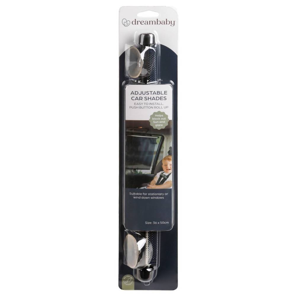 Adjustable Car Window Shade Roll Up 1pk