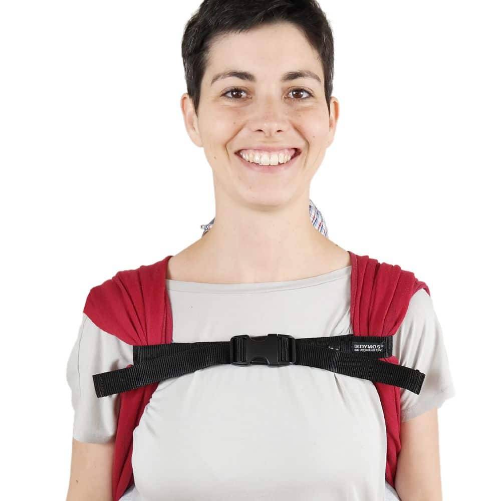 Chest Straps for Back Carries - Black