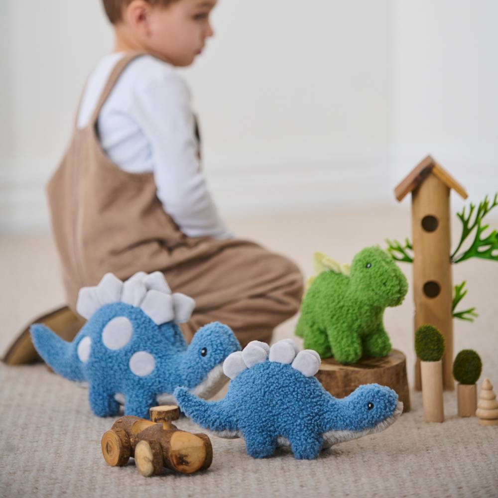 Stu the Stegosaurus - Blue