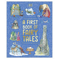 A First Book of Fairy Tales on a white background. 