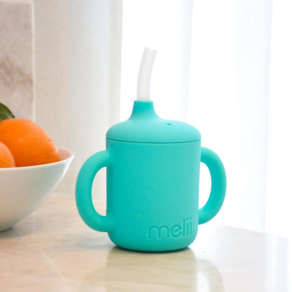3 in 1 Silicone Training Cup - Blue
