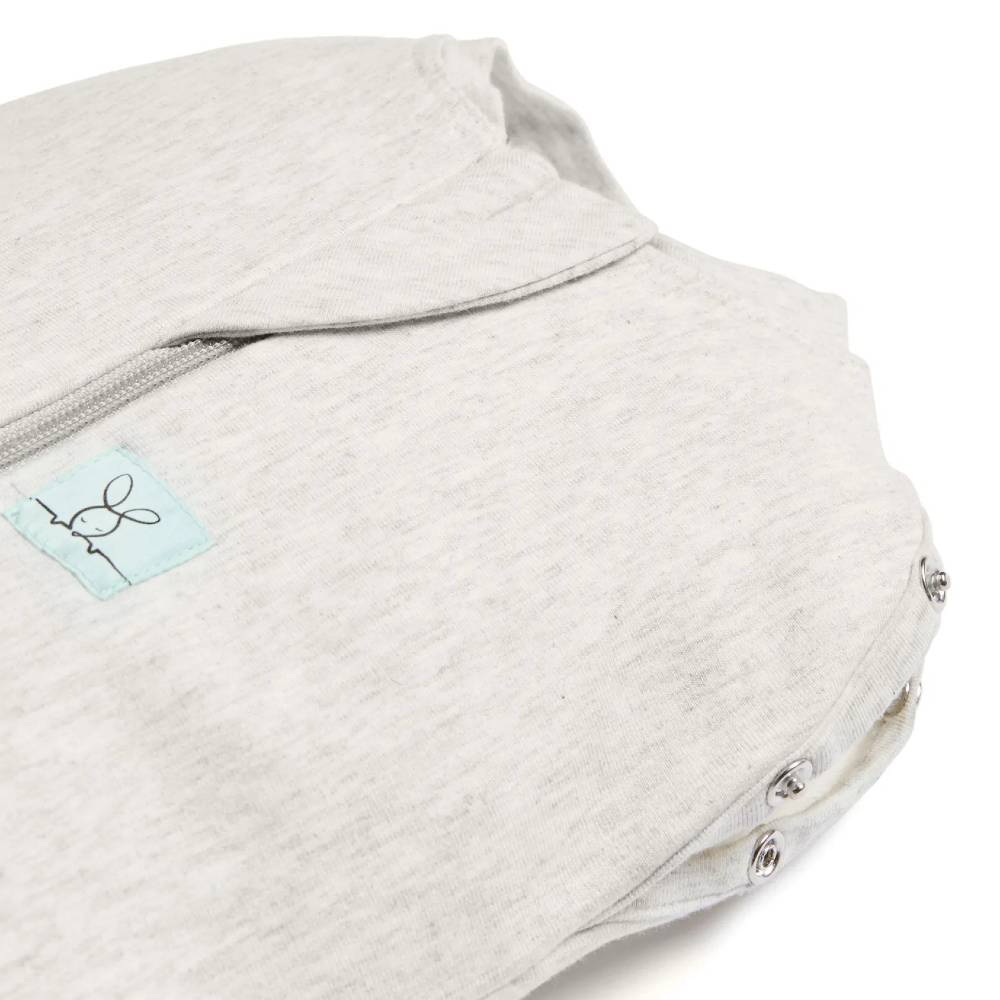 0.2 tog Organic Hip Harness Cocoon Swaddle Bag - Oatmeal Marle