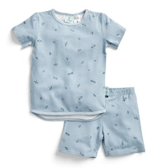 0.2 tog Cotton Short Sleeve Pyjamas - Dragonflies