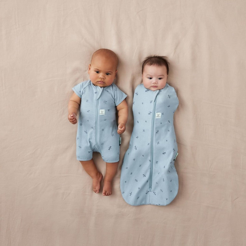 0.2 tog Cotton Short Sleeve Layers - Dragonflies