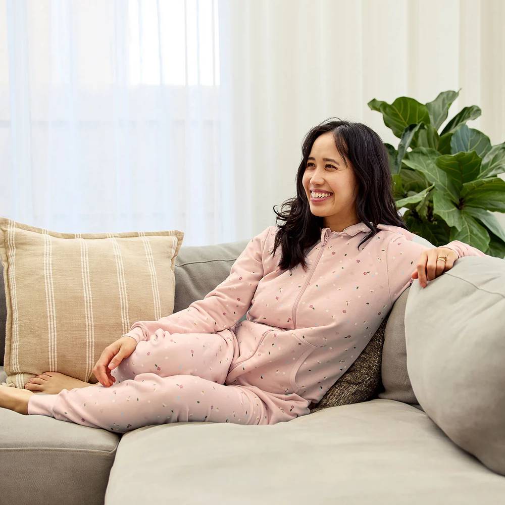 2.0 tog Adult Sleep Onesie - Ink