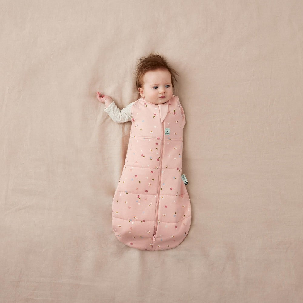 3.5 tog Cocoon Swaddle Bag - Daisies