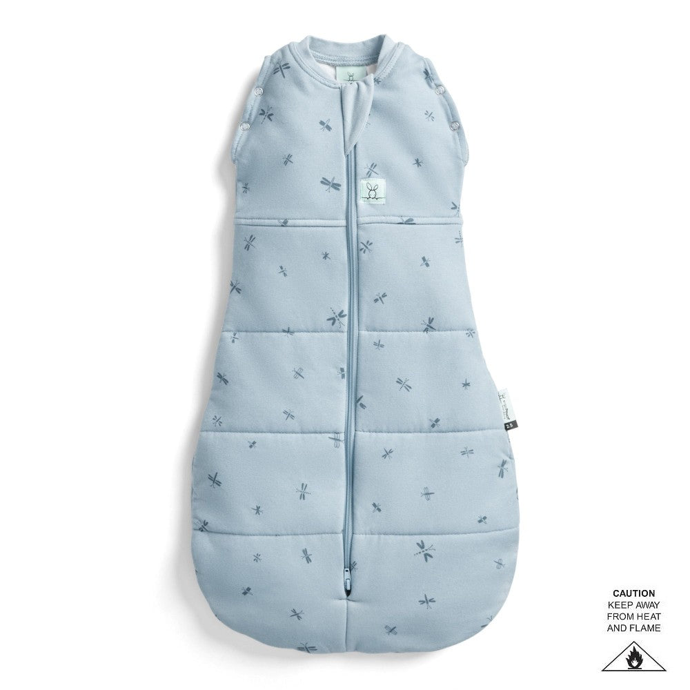 2.5 tog Cocoon Swaddle Bag - Dragonflies