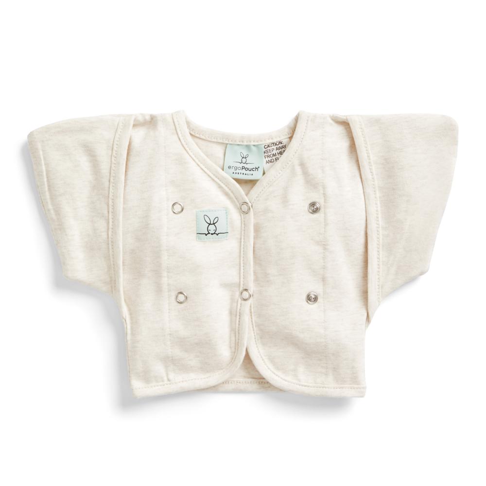 Butterfly Cardi - Oatmeal Marle
