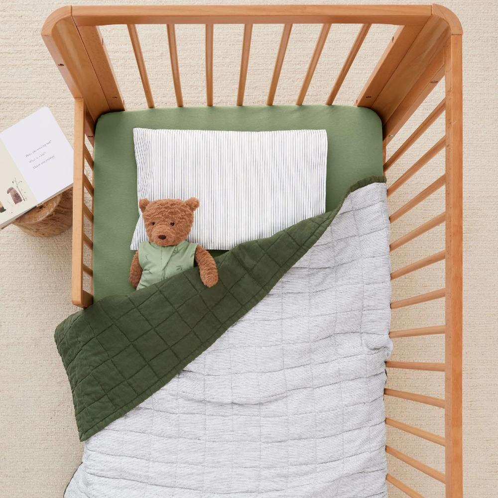 Toddler Pillow Case - Midnight Stripe