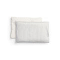 Toddler Pillow With Case - Midnight Stripe on a white background