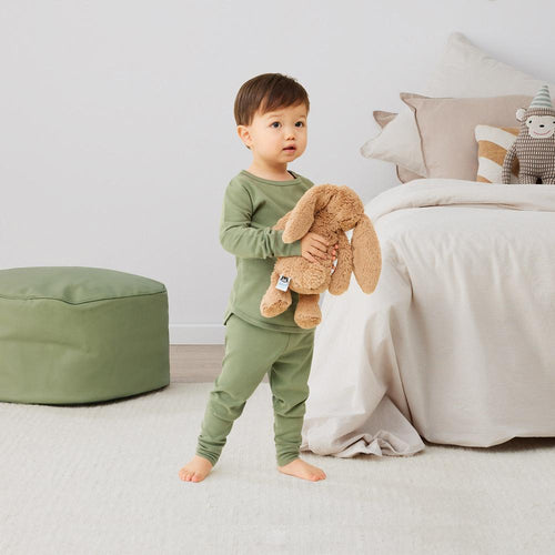 1.0 tog Long Sleeve Pyjamas - Moss