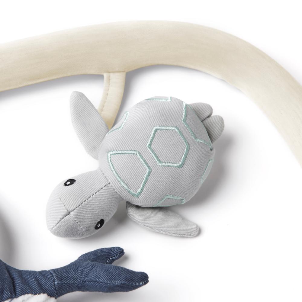 Baby Bouncer Toy Bar - Ocean Wonders - Cream