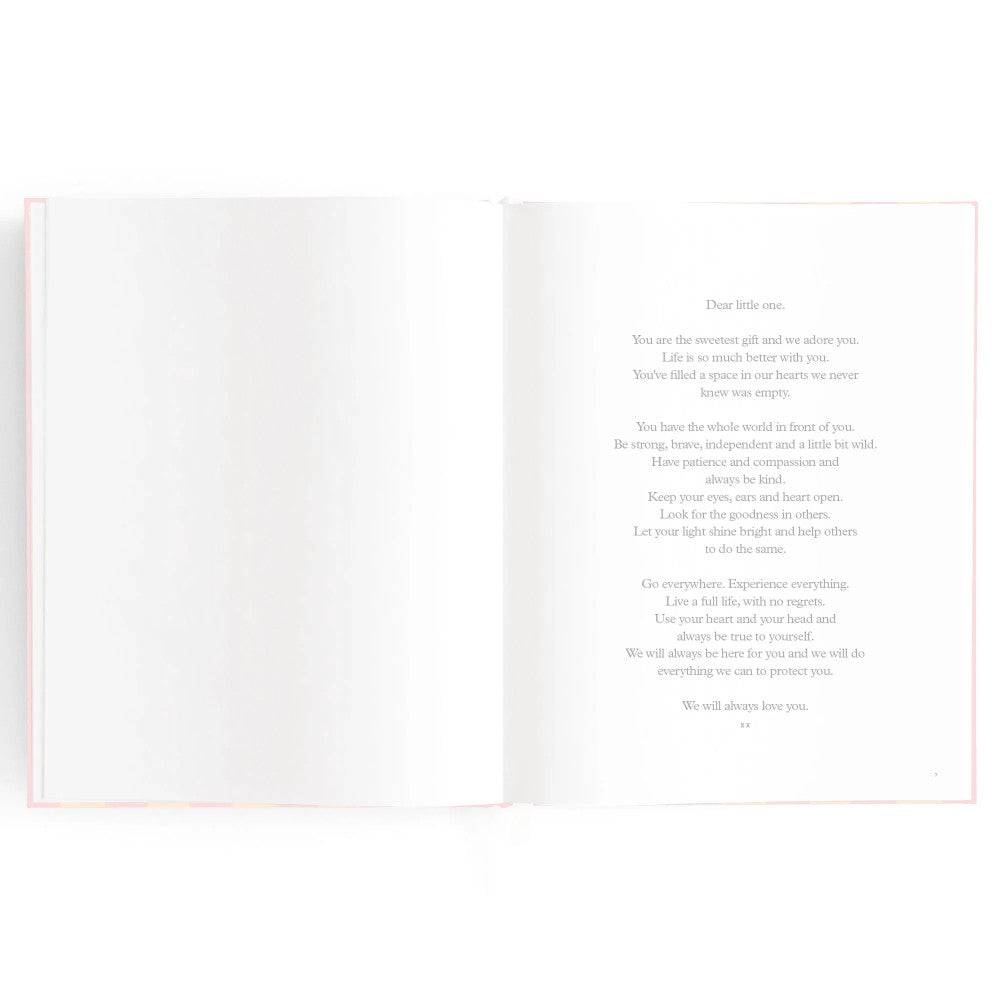 Fox & Fallow Baby Book - Forest Friends Peony