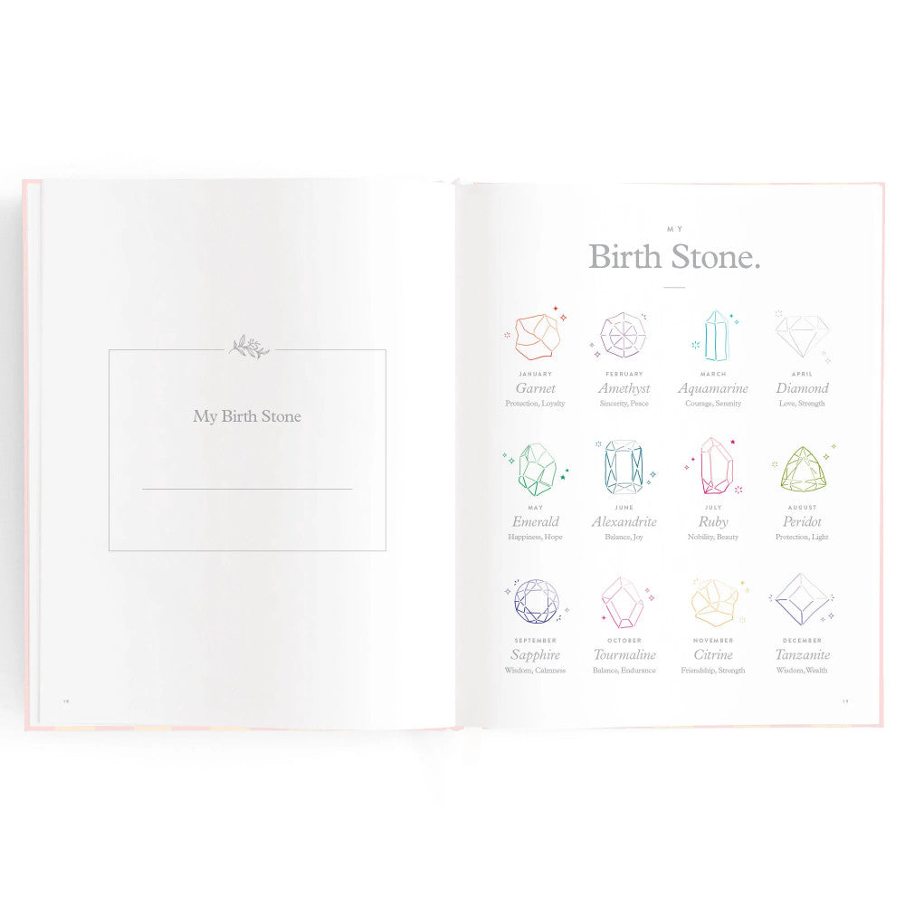 Fox & Fallow Baby Book - Forest Friends Peony