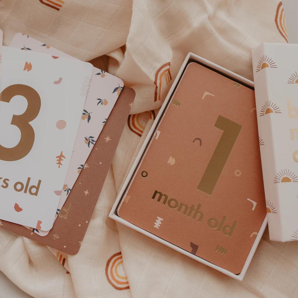 Baby Milestone Cards - Boho