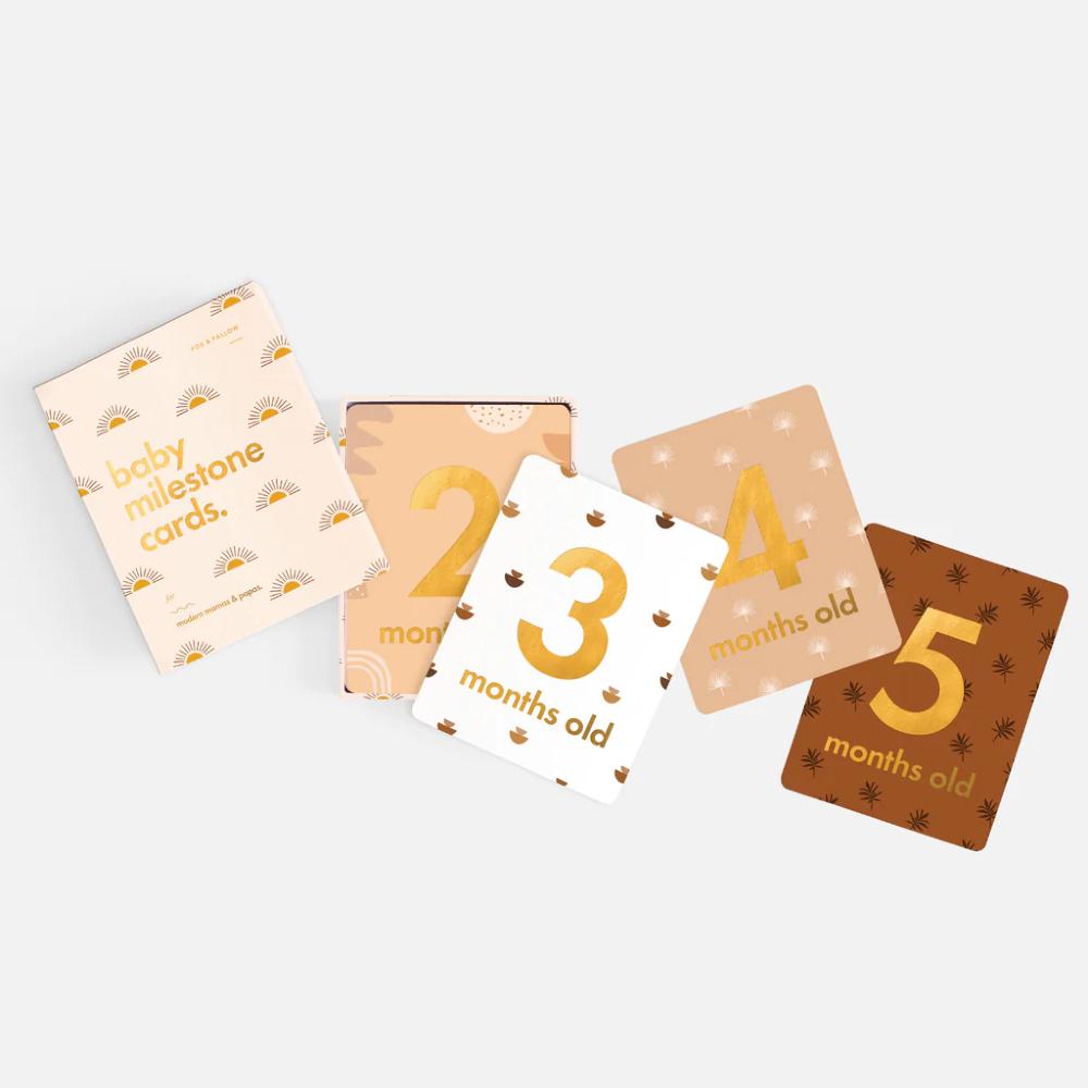 Baby Milestone Cards - Boho