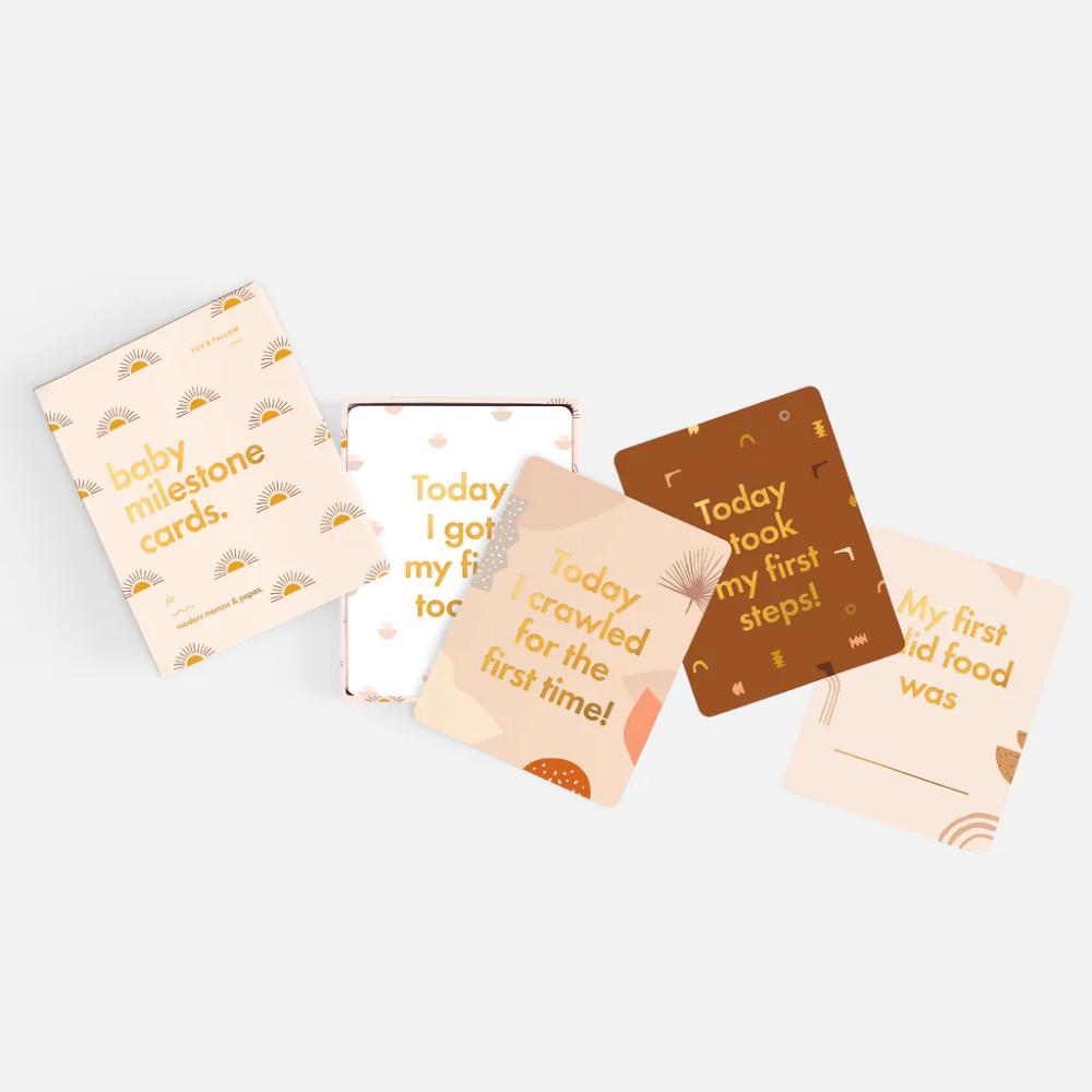 Baby Milestone Cards - Boho