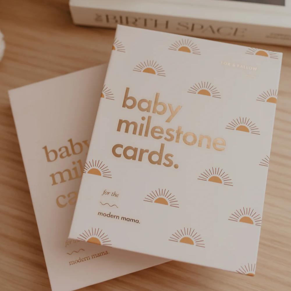 Baby Milestone Cards - Boho