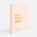 Baby Milestone Cards - Cream