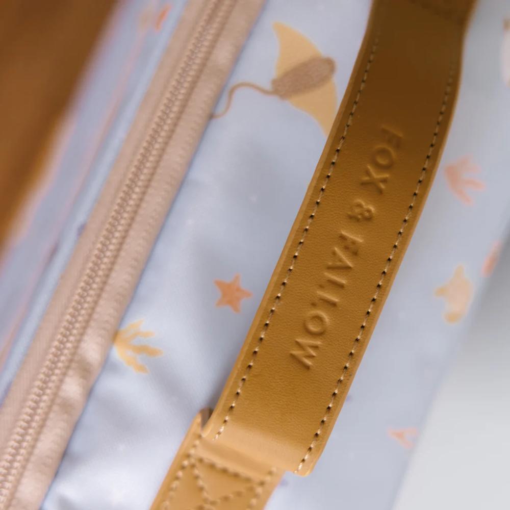 Insulated Lunch Bag - Ocean Creatures Sky