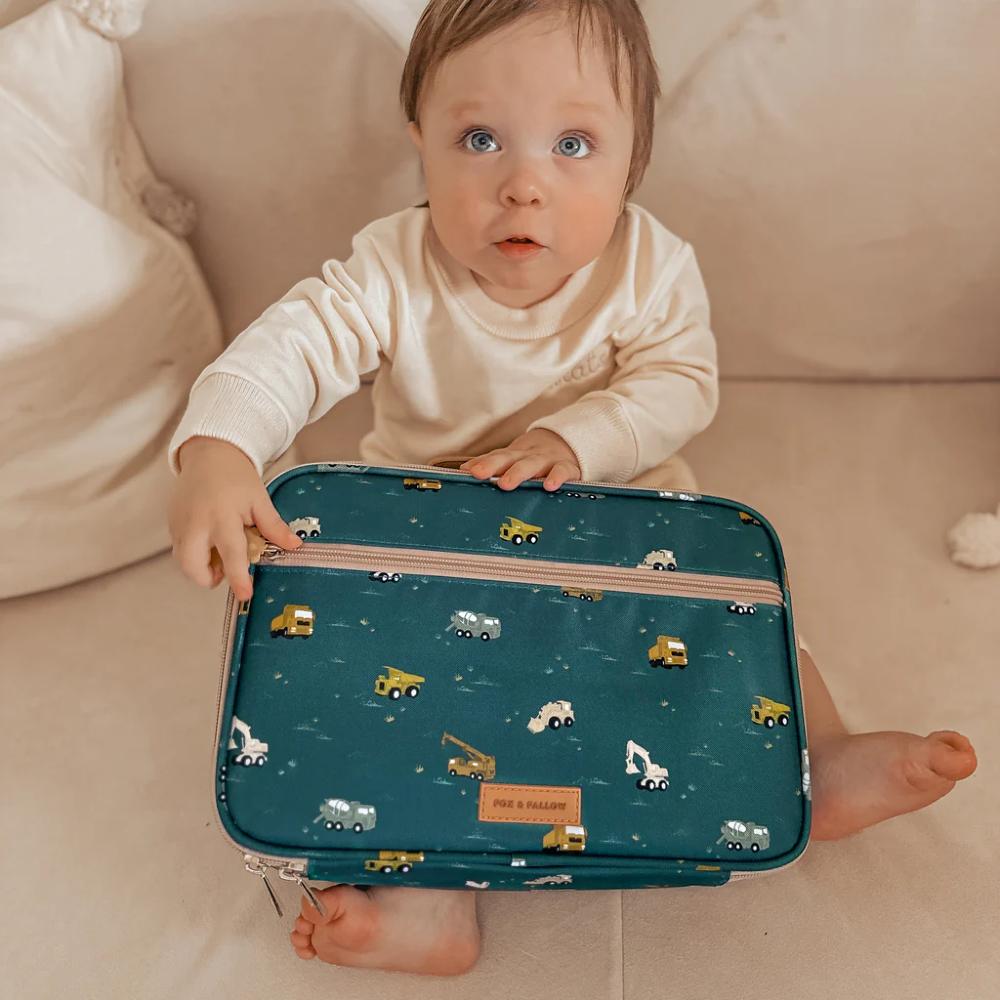 Insulated Lunch Bag - Trucks