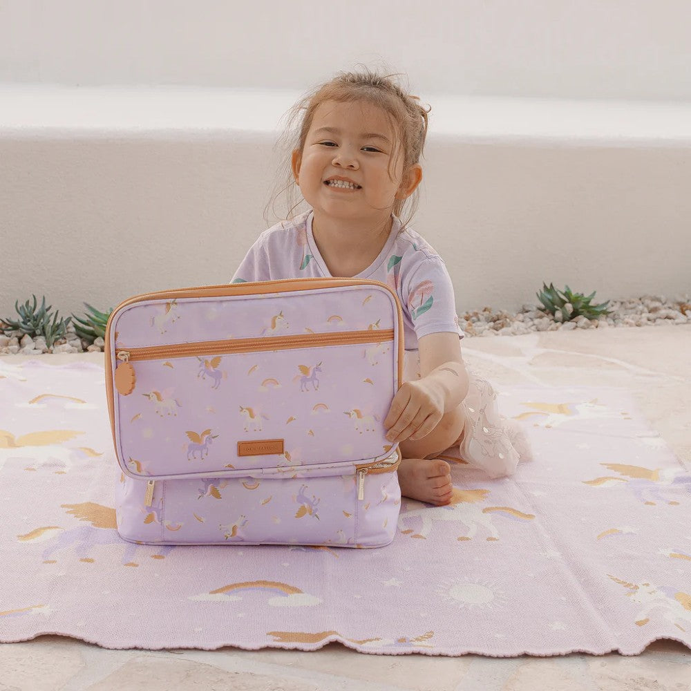 Insulated Lunch Bag - Unicorns