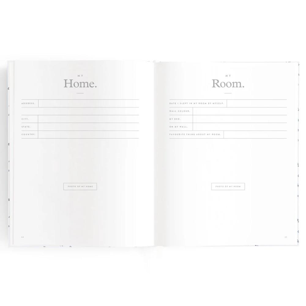 Baby Book - Cloud Stripe