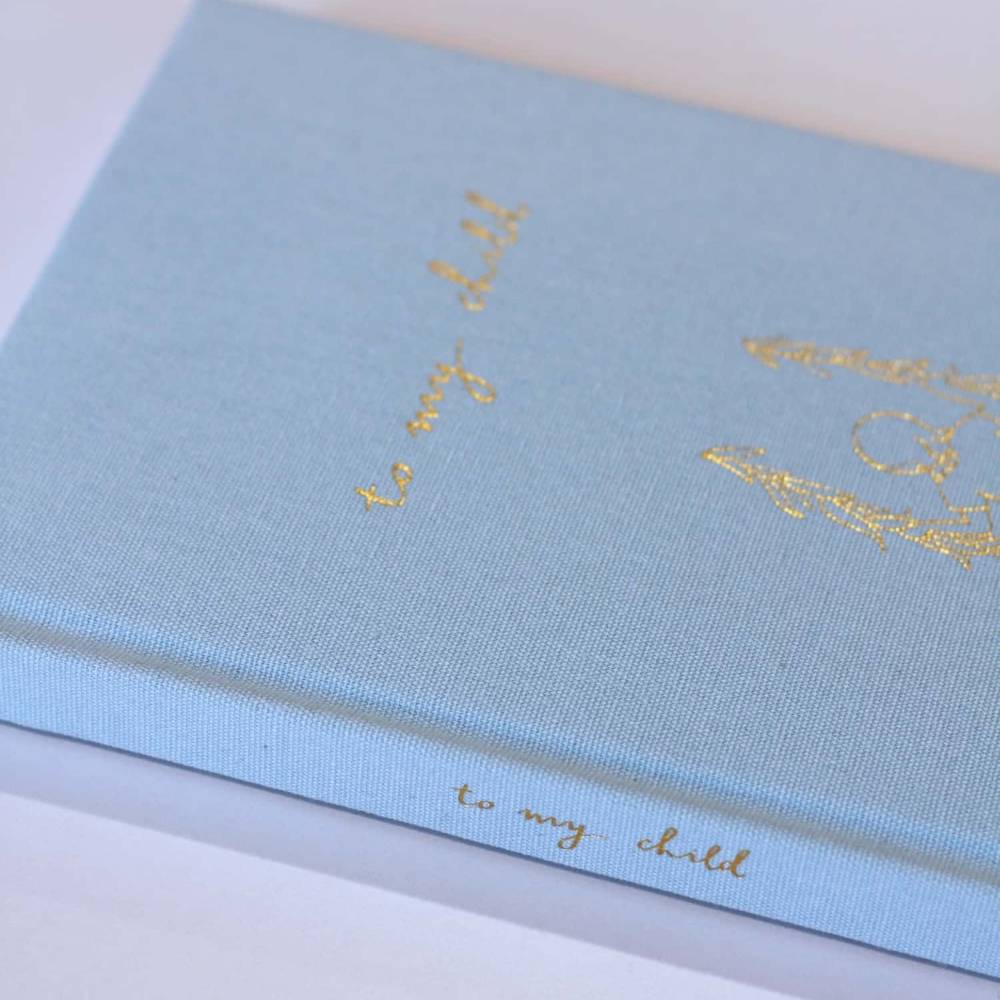 Journal - to my Child - Illustrated - Sky Blue