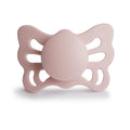 Anatomical Butterfly Silicone Dummy 2pk - Blush
