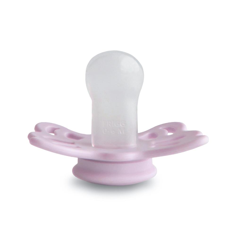 Anatomical Butterfly Silicone Dummy 2pk - Soft Lilac